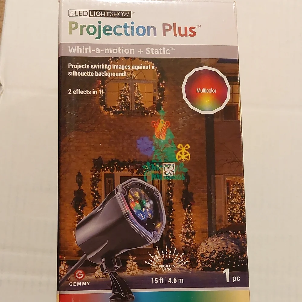 Gemmy Projection Plus Multicolor Light Show